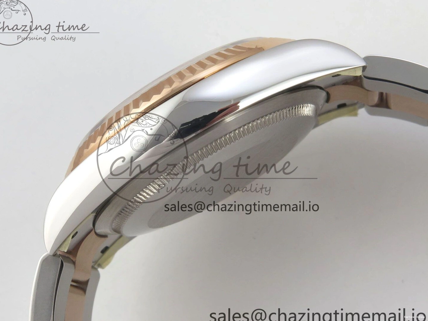 0415 DateJust 36 SS RG ARF 1:1 Best Edition 904L Steel White Stick Dial on Oyster Bracelet SH FashionForward 84